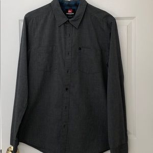 Quiksilver Men’s long sleeve button-up shirt